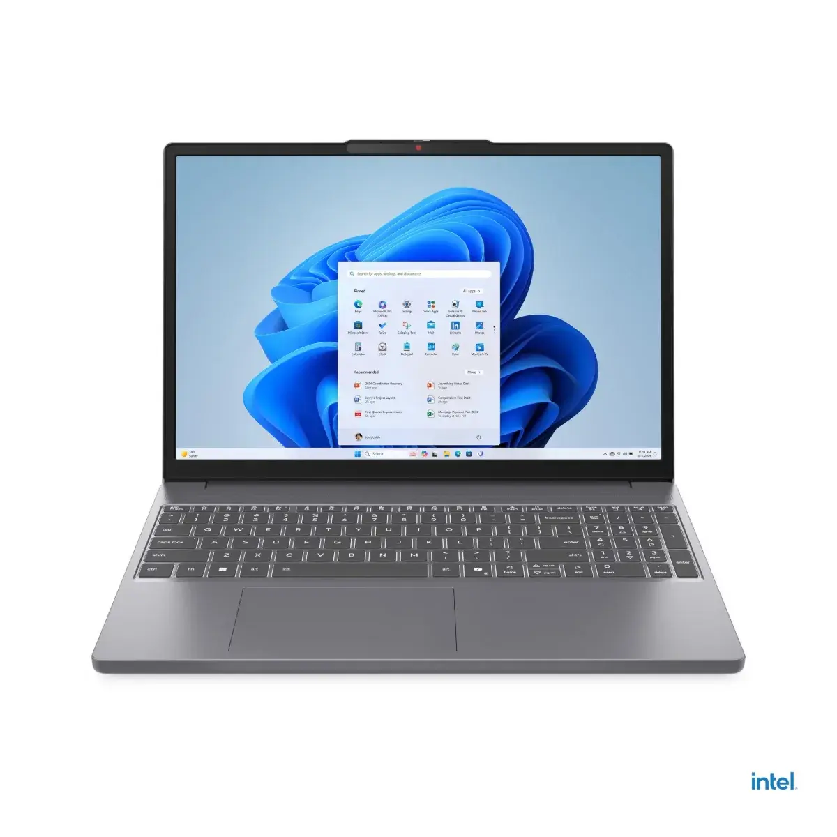 Lenovo IdeaPad Slim 3 15IRH10 Laptop, Intel Core i7-13620H, 8GB DDR5, 512GB SSD, 15.3" WUXGA IPS, Intel UHD Graphics, Wi-Fi 6, DOS - Luna Grey | 83K100R3IN