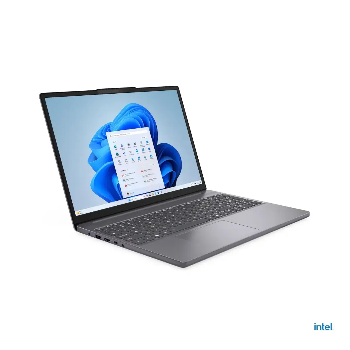 Lenovo IdeaPad Slim 3 15IRH10 Laptop, Intel Core i7-13620H, 8GB DDR5, 512GB SSD, 15.3" WUXGA IPS, Intel UHD Graphics, Wi-Fi 6, DOS - Luna Grey | 83K100R3IN