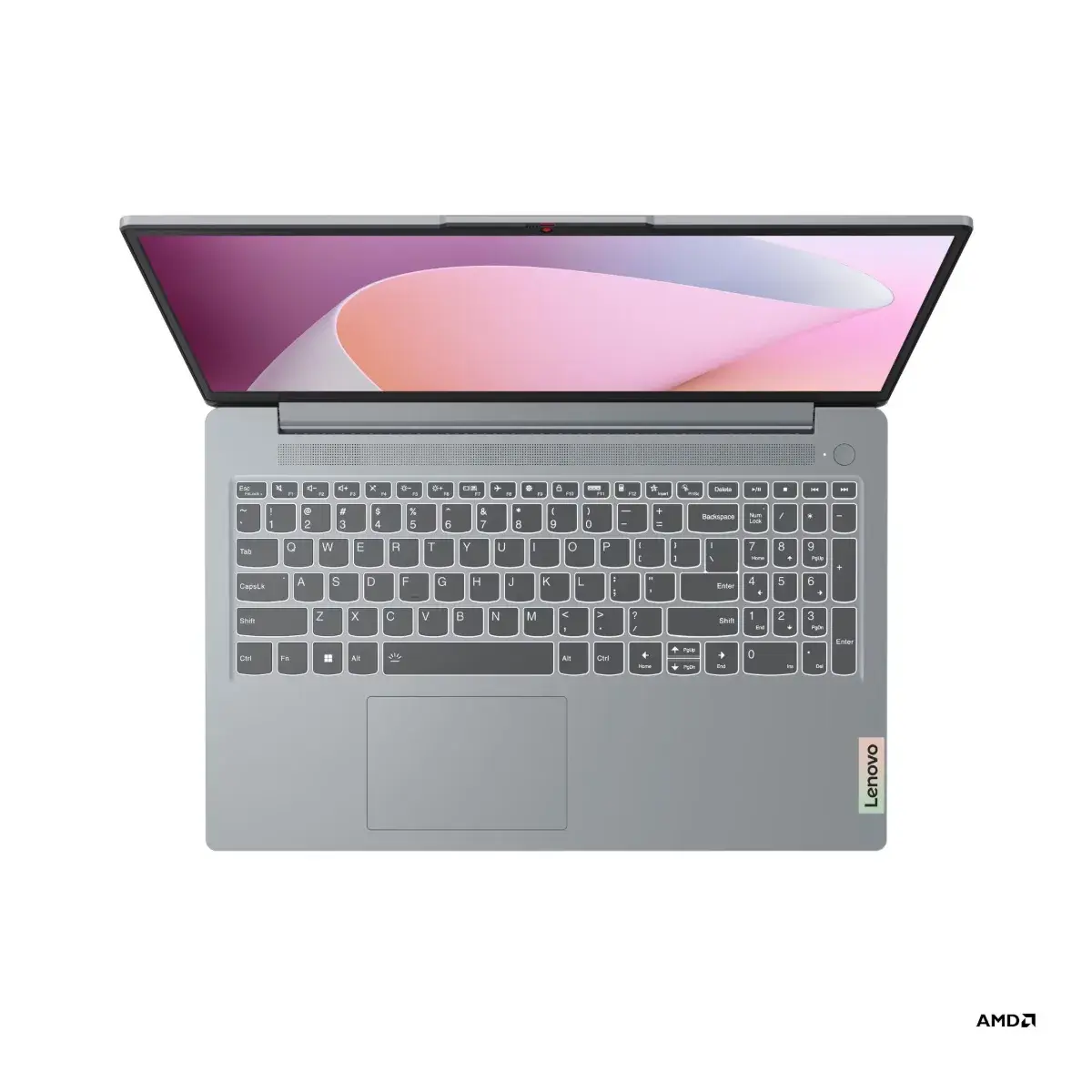Lenovo IdeaPad Slim 3 15ABR8 Touchscreen Laptop, AMD Ryzen 7 5825U, 16GB DDR4, 512GB SSD, 15.6" FHD IPS Touch, AMD Radeon Graphics, Windows 11 - Arctic Grey | 82XM00LMUS