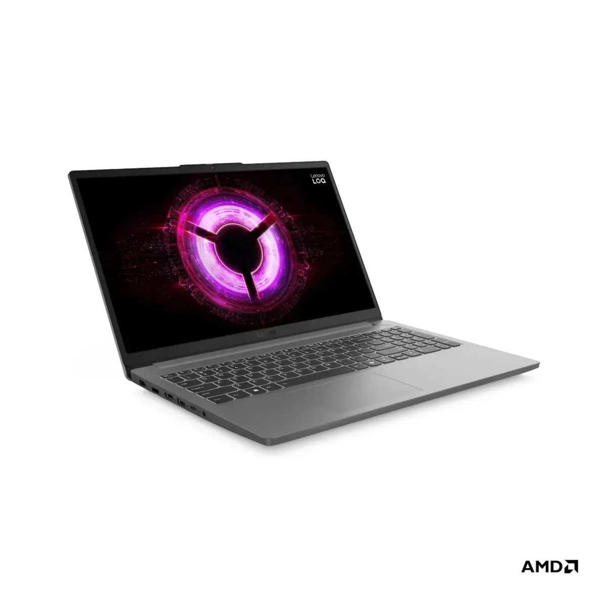 Lenovo LOQ 15ARP10E Gaming Laptop, AMD Ryzen 7 170, 16GB DDR5, 512GB SSD, RTX 4050 6GB, 15.6" FHD IPS 144Hz, Windows 11 - Luna Grey | 83S0007FUS