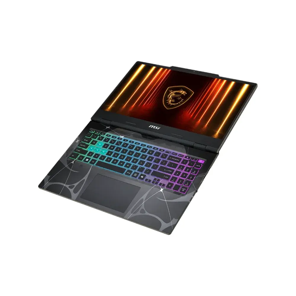 MSI Cyborg 15 B2RWFKG Gaming Laptop, Intel Core 7 240H, 16GB DDR5, 512GB SSD, RTX 5060 8GB, 15.6" FHD 144Hz, RGB Keyboard, Windows 11 | 9S7-15Q342-256