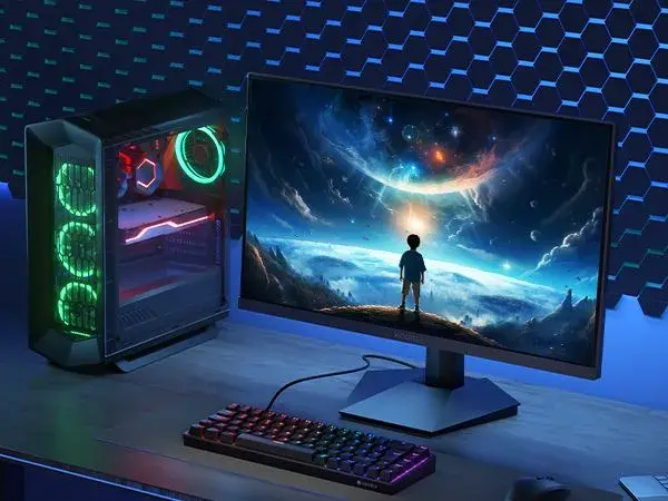 KOORUI G2511P 24.5" Gaming Monitor, Full HD 1920x1080, Fast IPS, 200Hz, 1ms, HDR400, G-SYNC Compatible - Black | G2511P