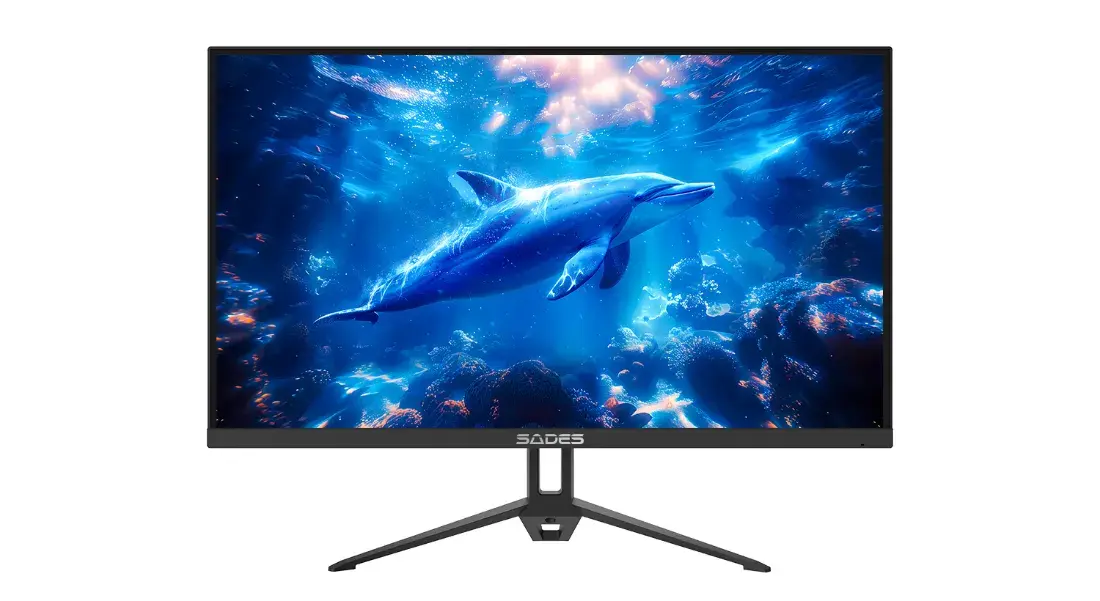 SADES RT-Dolphin 27" Gaming Monitor, Full HD 1920x1080, IPS, 240Hz, 1ms, 94% DCI-P3, Adaptive Sync, HDMI 2.1 - Black | SA-F03F27