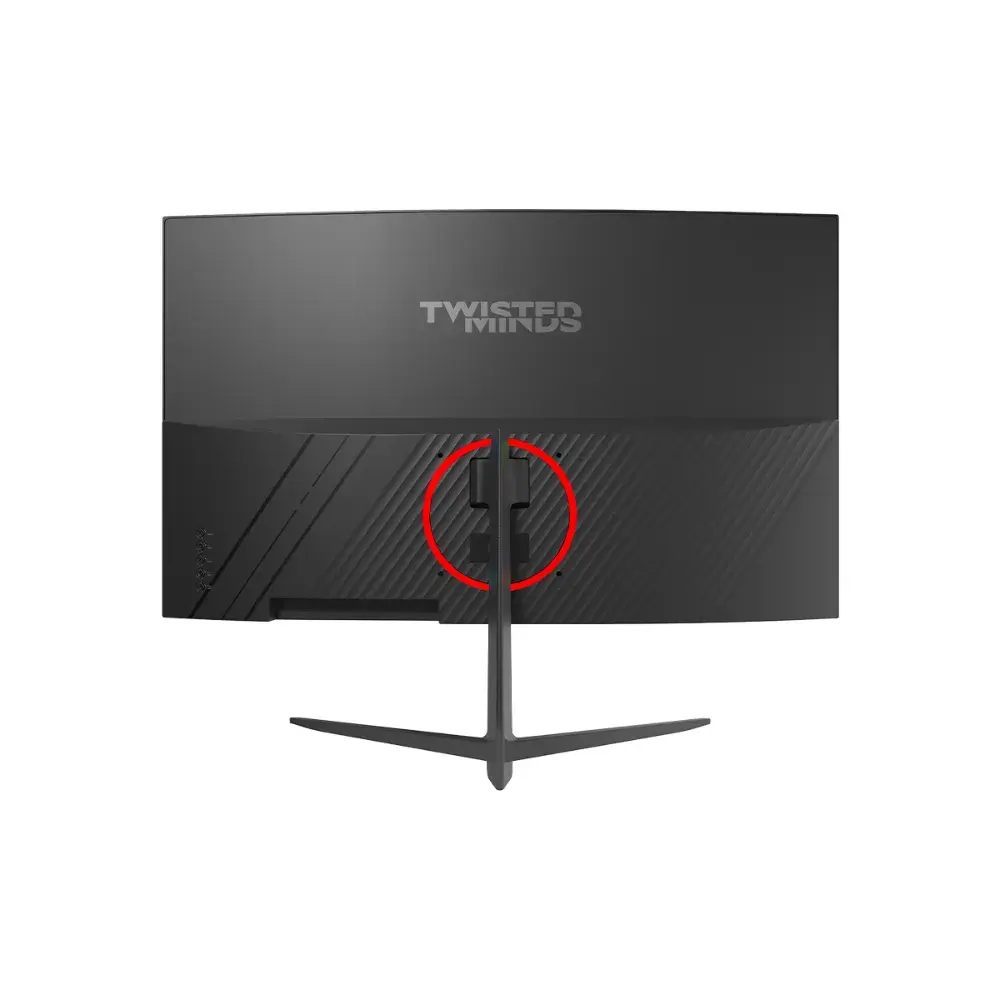 Twisted Minds TMC27Q180VA 27" Curved Gaming Monitor, QHD 2560x1440, VA, 180Hz, 0.5ms, HDMI 2.1
